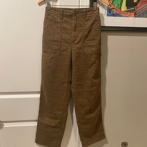 ✨Gap (NWOT) Pants Animal Print Size 0✨
